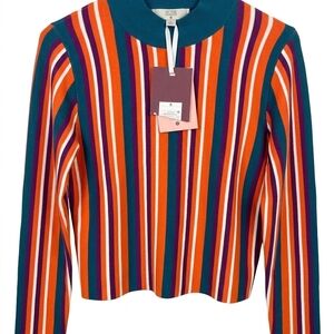 Victor Glemaud Multicolor Striped Knit